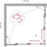 Душевой уголок BELBAGNO LUCE-A-22-90+20-P-Cr