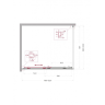 Душевой уголок BELBAGNO UNO-195-AH-1-120/100-C-Cr