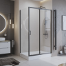 Душевой уголок BELBAGNO UNO-195-AH-1-140/70-C-NERO