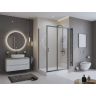 Душевой уголок BELBAGNO UNO-195-AH-1-150/80-C-Cr
