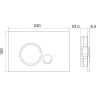 Комплект 4в1 BELBAGNO BB066CHR/BB870SC/BB002-80/BB014-SR-BIANCO
