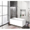 Шторка на ванну BELBAGNO UNO-V-1-90/150-CH-CR