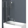 Шторка на ванну BELBAGNO UNO-V-11-80/150-C-Cr
