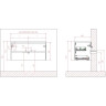 Тумба Pino Pasadena 70 см BELBAGNO KRAFT KRAFT-700-2C-SO-PP